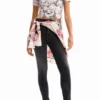 Slim Gathered Newspaper T-Shirt Slim Gathered Newspaper T-Shirt