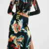 Slim Midi-Skirt Print Slim Midi-Skirt Print