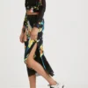 Slim Midi-Skirt Print Slim Midi-Skirt Print