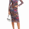Slim Tulle Midi Skirt Slim Tulle Midi Skirt