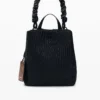 Small Backpack with Embossed Design