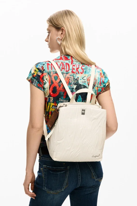 Small Backpack with Engravings Small Backpack with Engravings