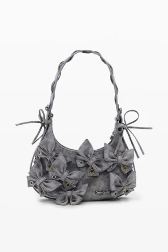 Small Bag with Butterfly Appliques
