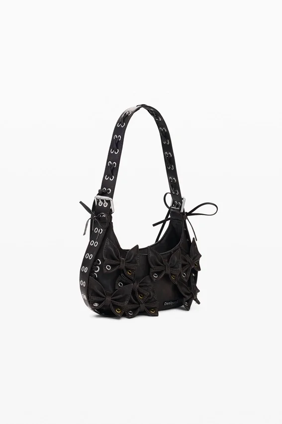 Small Bag with Butterfly Appliques Small Bag with Butterfly Appliques