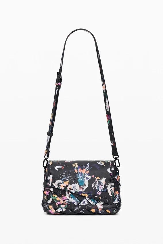 Small Braided Floral Bag Small Braided Floral Bag