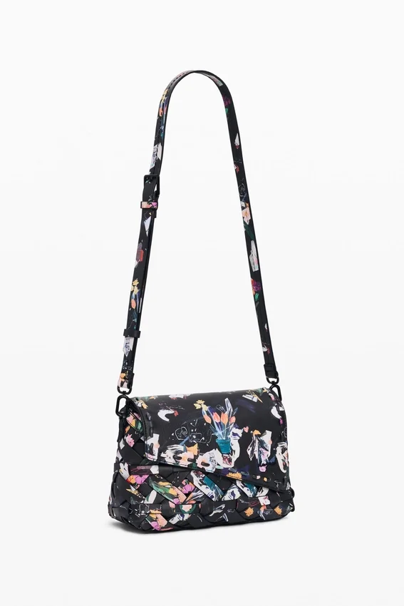 Small Braided Floral Bag Small Braided Floral Bag