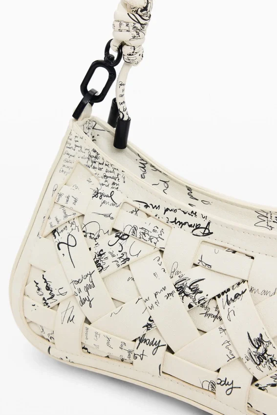 Small Braided Lettering Bag Small Braided Lettering Bag