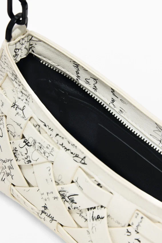 Small Braided Lettering Bag Small Braided Lettering Bag