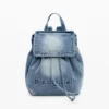 Small Denim Charms Backpack