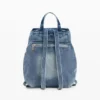 Small Denim Charms Backpack