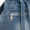 Small Denim Charms Backpack