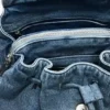 Small Denim Charms Backpack