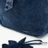 Small Denim Floral Backpack