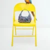 Small Printed Bag with Appliques