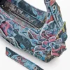 Small Printed Bag with Appliques