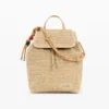 Small Raffia Backpack Charms