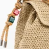 Small Raffia Backpack Charms