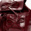 Small Shiny Backpack Bow