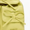 Small Shiny Bow Backpack