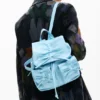 Small Shiny Bow Backpack