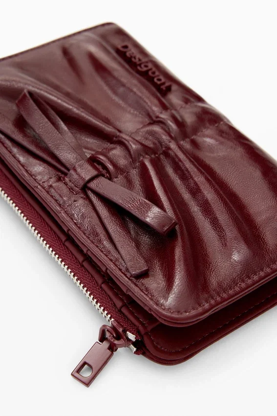 Small Shiny Bow Wallet Small Shiny Bow Wallet
