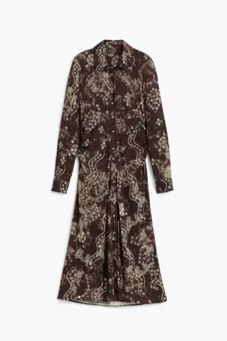 Snake Shirt Dress
