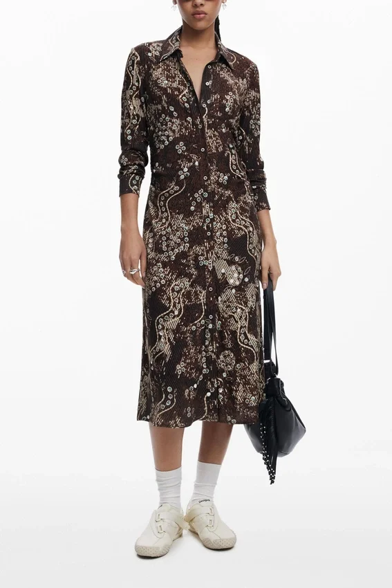 Snake Shirt Dress Snake Shirt Dress