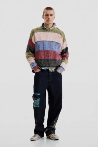 Stitch Knit Sweater