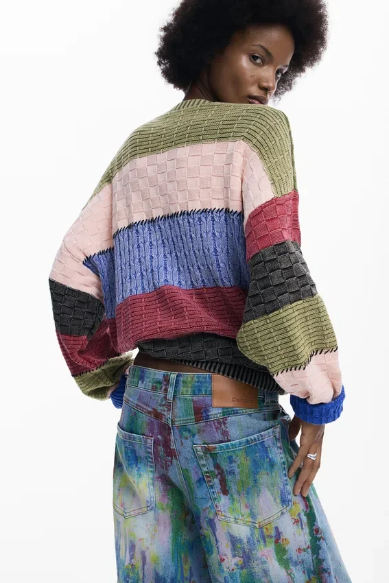 Stitch Knit Sweater Stitch Knit Sweater