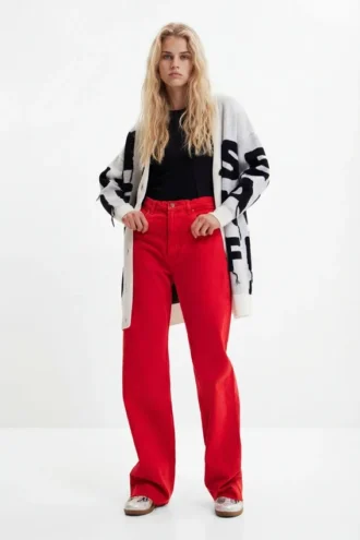 Straight Cropped Jeans