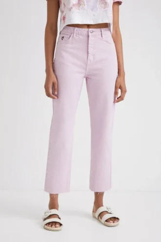 Straight Cropped Jeans