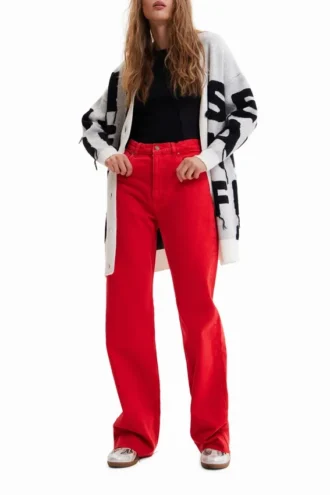 Straight Cropped Jeans