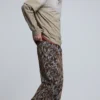 Straight Textured Trousers Straight Textured Trousers