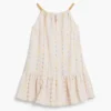 Strappy Dress with Pompoms