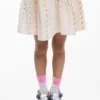 Strappy Dress with Pompoms
