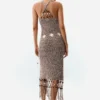 Strappy Fringe Dress Strappy Fringe Dress