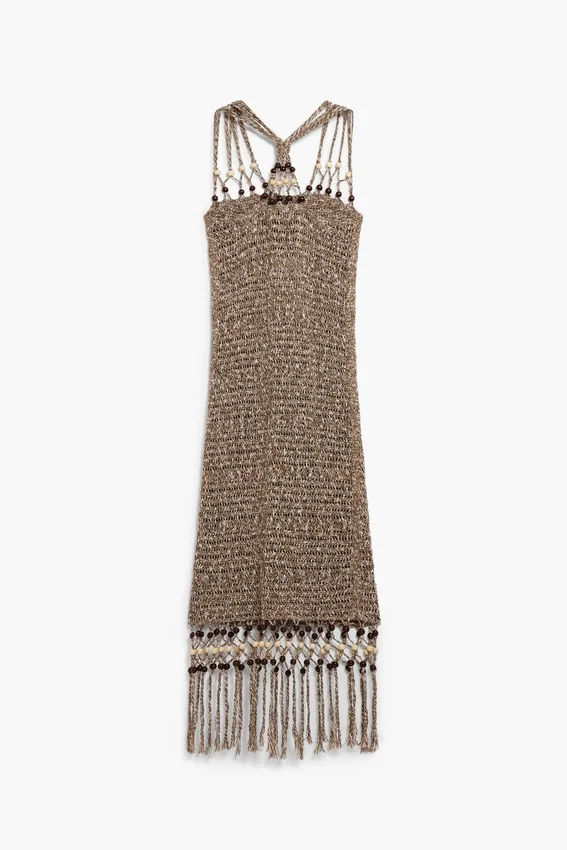 Strappy Fringe Dress Strappy Fringe Dress