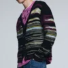 Striped Cardigan Sweater Striped Cardigan Sweater