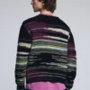 Striped Cardigan Sweater Striped Cardigan Sweater