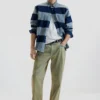 Striped Denim Shirt