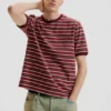 Striped Knit T-Shirt