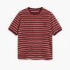 Striped Knit T-Shirt