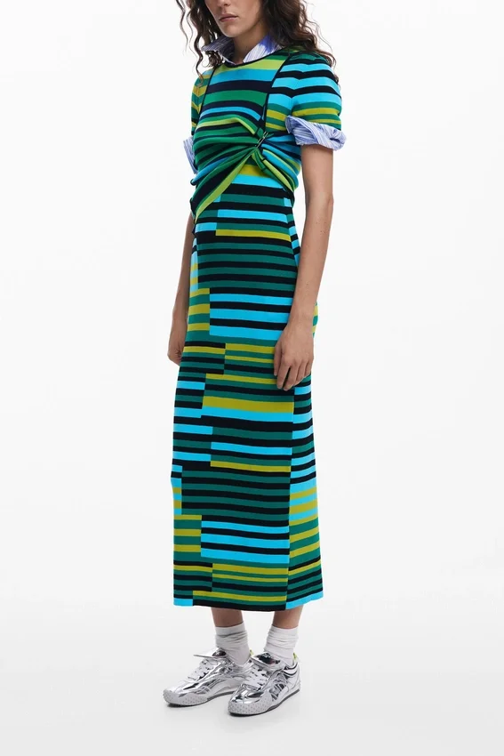 Striped Long Dress Striped Long Dress