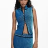 Striped Midi Pencil Skirt Striped Midi Pencil Skirt