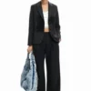 Striped Patch Blazer