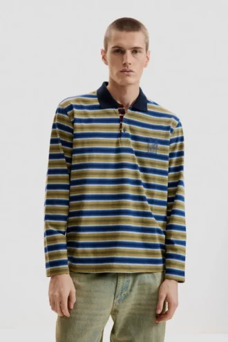 Striped Polo T-Shirt