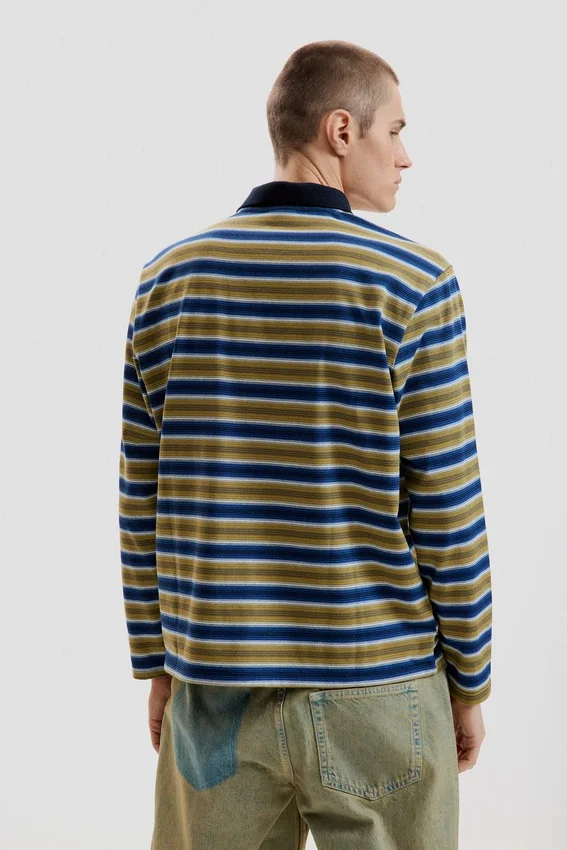 Striped Polo T-Shirt Striped Polo T-Shirt