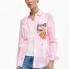 Striped Postcard Shirt