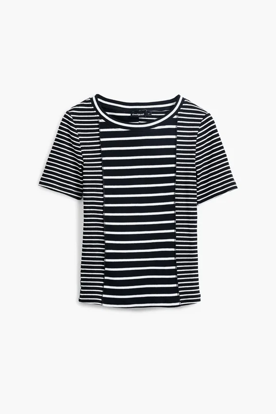 Striped Short-Sleeve T-Shirt Striped Short-Sleeve T-Shirt