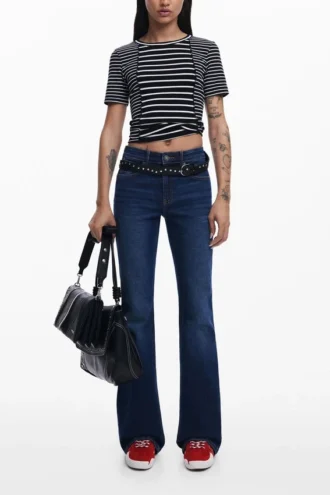 Striped Short-Sleeve T-Shirt